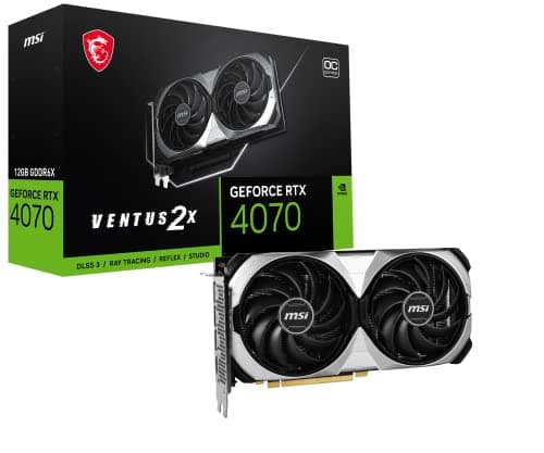 MSI GeForce RTX™ 4070 SUPER 12G VENTUS 2X OC main image