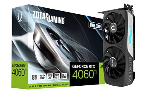 Zotac GAMING Twin Edge GeForce RTX 4060 Ti 8GB GDDR6 Black main image