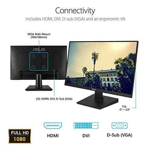 Asus VA24EHE 23.8" 1080p 75Hz IPS Monitor image