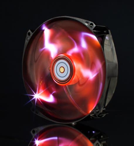 Xigmatek XAF 140mm Orange 90.3 CFM White LED image