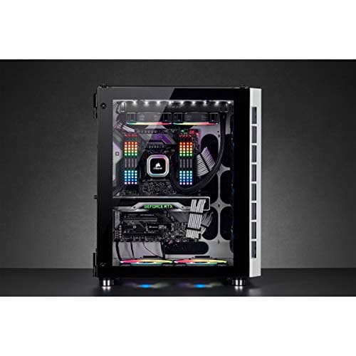 CORSAIR Crystal Series 680X RGB High Airflow Tempered Glass ATX Smart Case, White image