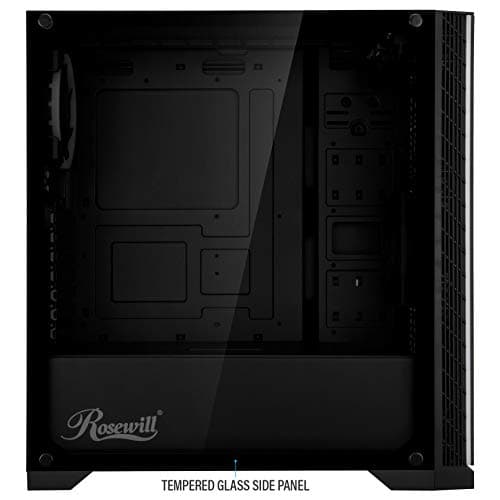 Rosewill ZIRCON I ATX Mid Tower Gaming PC Computer Case image