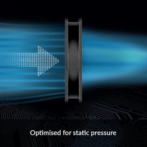 ARCTIC P14 140mm Black PWM PST 72.8 CFM 5-Pack image