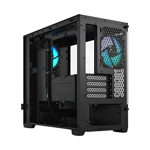 Fractal Design Pop Mini Air Micro ATX Mid Tower Black Tempered Glass Side Panel image