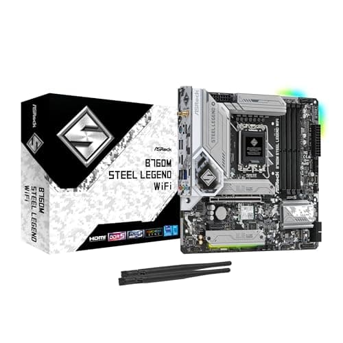 ASRock B760M Steel Legend WiFi LGA1700 DDR5 Micro ATX image