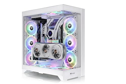 Thermaltake CTE E600 ATX Mid Tower White with Tempered Glass Side Panel and USB 3.2 Gen 2 Type-C USB 3.2 Gen 1 Type-A main image