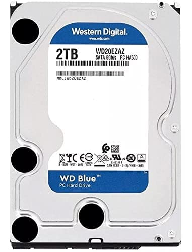 Western Digital Blue 2TB 3.5" HDD 5400RPM SATA image