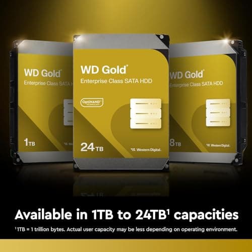 Western Digital Gold 2TB HDD 3.5" 7200RPM SATA 6.0 Gb/s Internal image