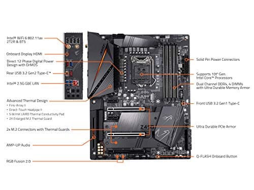 Gigabyte Z490 AORUS PRO AX DDR4 ATX image