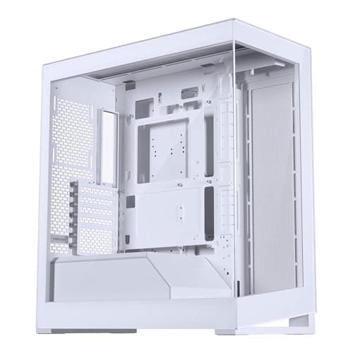 Phanteks NV5 MKII ATX Mid Tower White Tempered Glass Side Panel image