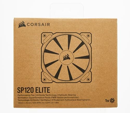 Corsair SP120 ELITE 120mm Black PWM image
