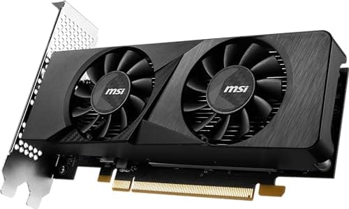 MSI LP OC GeForce RTX 3050 6GB GDDR6 Black image