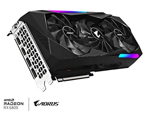 Gigabyte AORUS MASTER Radeon RX 6800 16GB GDDR6 Black image