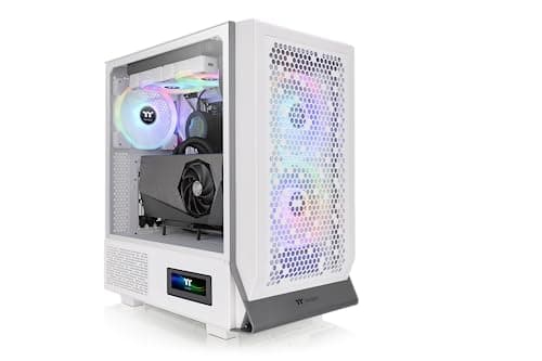 Thermaltake Ceres 300 ATX Mid Tower White Tempered Glass ARGB image