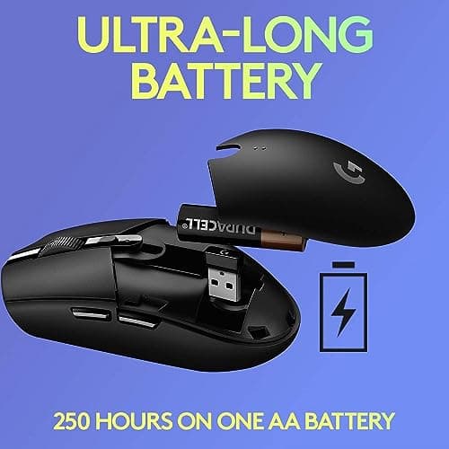 Logitech G305 LIGHTSPEED Wireless Gaming Mouse Lilac image