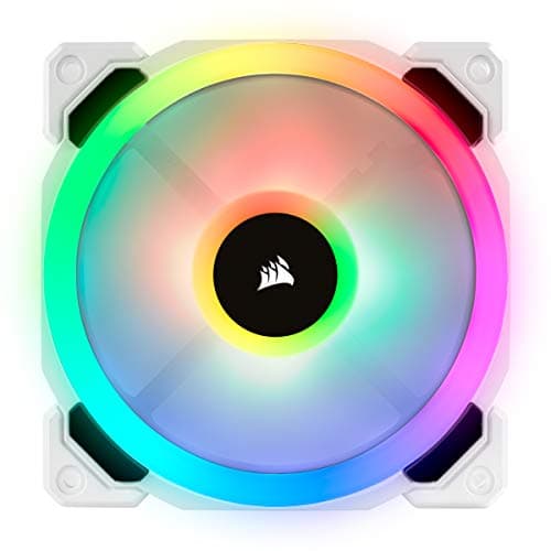 Corsair LL120 120mm RGB PWM 63 CFM White 3-Pack image