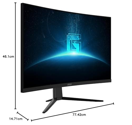 MSI G27C3F 27" 1080p 180Hz VA Curved Monitor image