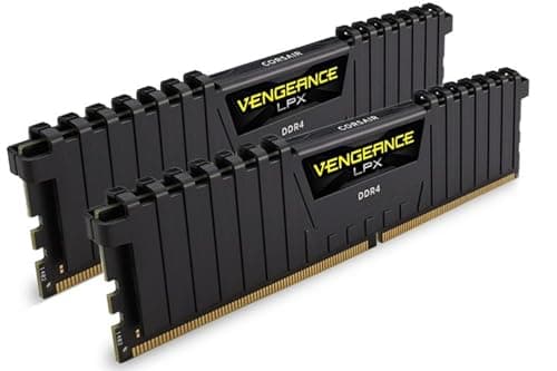 Corsair Vengeance LPX Black / Yellow DDR4-2400 CL16 16GB (2x8GB) main image