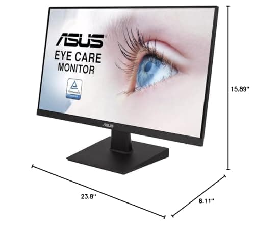 Asus VA247HE 23.8" 1080p 75Hz VA Monitor image