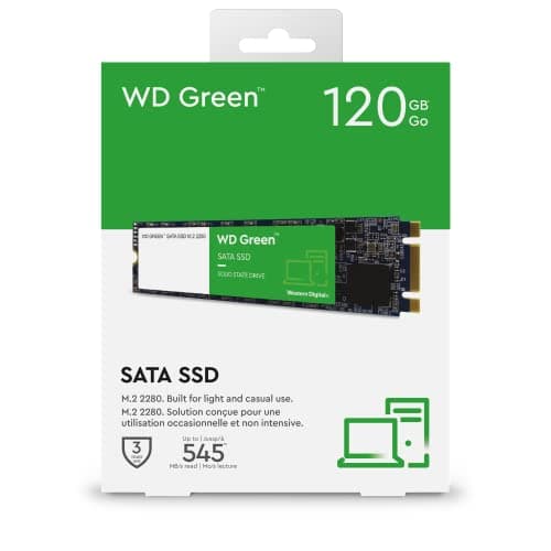 Western Digital WD Green 120GB SSD M.2-2280 SATA image