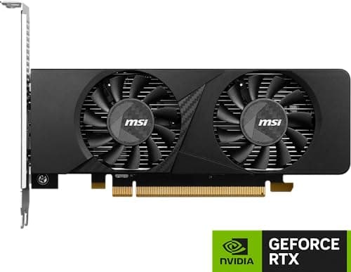 MSI LP OC GeForce RTX 3050 6GB GDDR6 Black image