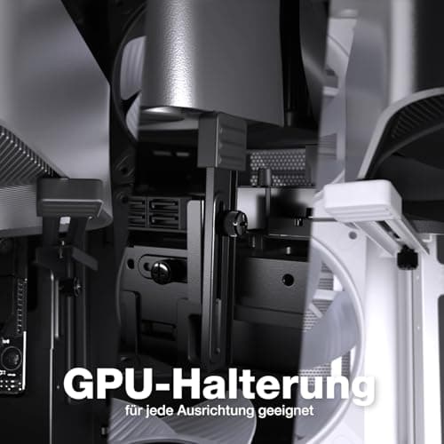 be quiet! Light Base 600 DX ATX Mid Tower White with Tempered Glass Side Panel and USB 3.2 Gen 2 Type-C, USB 3.2 Gen 1 Type-A image