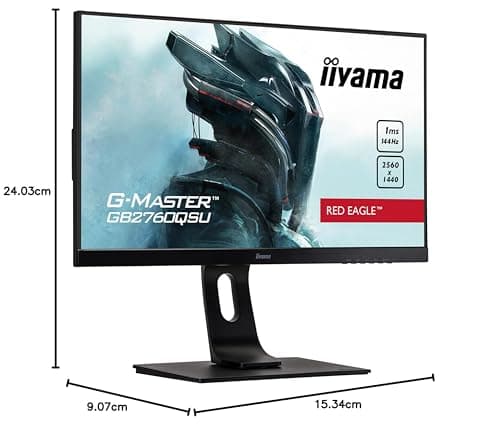 iiyama G-MASTER RED EAGLE 27" 1440p 144Hz TN Monitor image