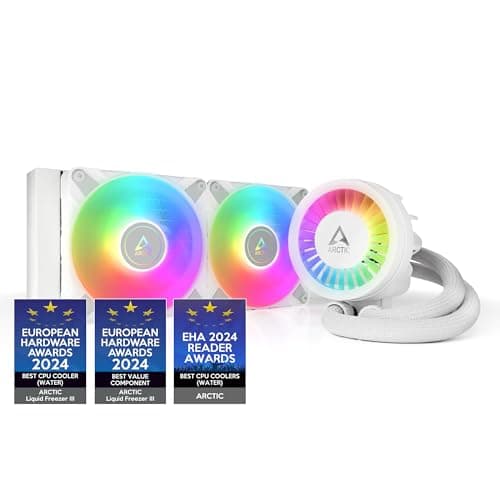 ARCTIC Liquid Freezer III Water 240mm A-RGB 48.82 CFM White main image