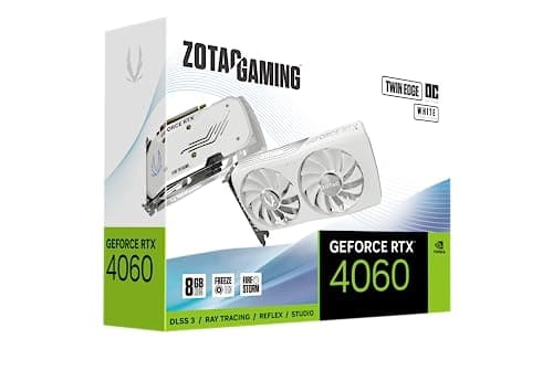 Zotac GAMING Twin Edge OC GeForce RTX 4060 8GB GDDR6 White image