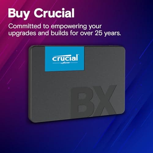 Crucial BX500 2TB 2.5" SSD SATA 6.0 Gb/s image