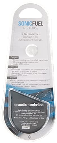 Audio-Technica SonicFuel CLR100iS In-Ear Wired Headphones with Microphone image