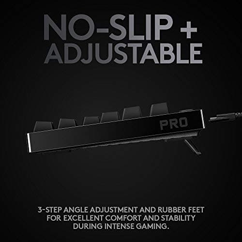 Logitech G PRO RGB GX Blue Wired Gaming Keyboard image