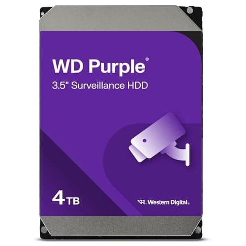 Western Digital Purple 4TB 3.5" HDD 5400RPM SATA image