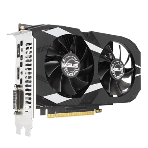 Asus GeForce RTX 3050 6GB DUAL OC 6GB GDDR6 Black image