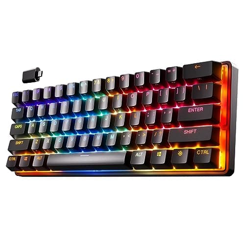 SteelSeries Apex Pro Mini OmniPoint 2.0 Wireless RGB Gaming Keyboard image