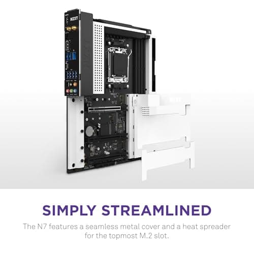 NZXT B650E N7 WIFI AM5 DDR5 ATX WHITE image