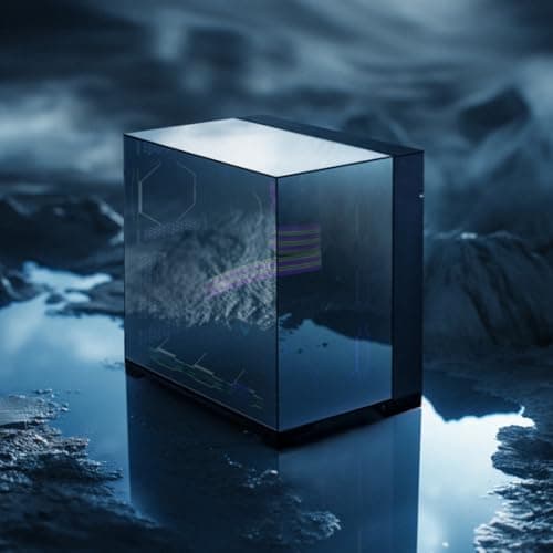 Lian Li O11 Vision ATX Mid Tower Black Tempered Glass Side Panel image