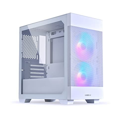 Lian Li LANCOOL 205M Micro ATX Mini Tower White Tempered Glass MESH main image