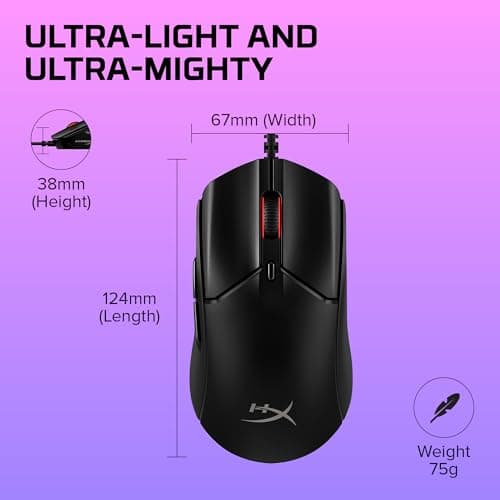 HP HyperX Pulsefire Haste 2 Wired Optical Gaming Mouse image