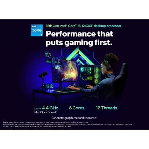 Intel Core i5 12400 2.5 GHz 6-Core LGA1700 image