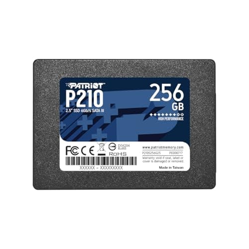 Patriot P210 256 GB 2.5" SSD SATA 6.0 Gb/s main image