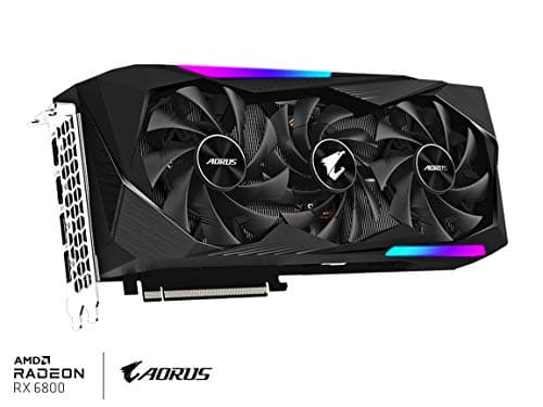 Gigabyte AORUS MASTER Radeon RX 6800 16GB GDDR6 Black image