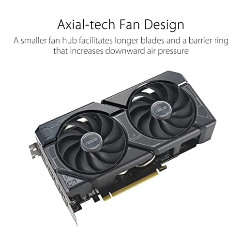 Asus GeForce RTX 4060 Ti DUAL OC 8GB GDDR6 Black image
