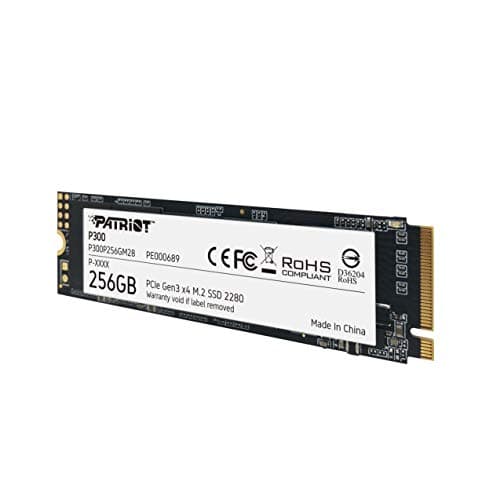 Patriot P300 256GB SSD M.2-2280 PCIe 3.0 X4 NVMe image