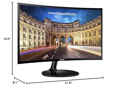 Samsung CF390 24" 1080p VA Curved Monitor image