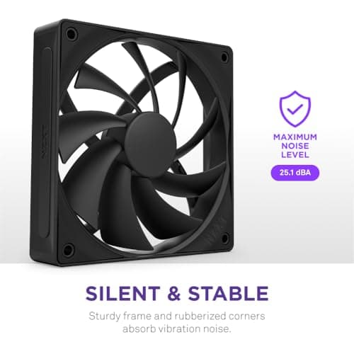 NZXT F120Q (2024) 120mm Black PWM image