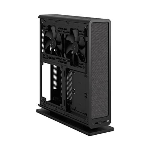 Fractal Design Ridge PCIe 4.0 Mini-ITX Tower Black with Mesh Side Panel and USB 3.2 Gen 2 Type-C / USB 3.2 Gen 1 Type-A image
