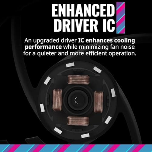 Cooler Master MasterFan MF120 Halo² 120mm Black Addressable RGB PWM 1-Pack image