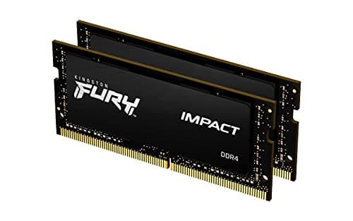 Kingston FURY Impact Black DDR4-3200 SODIMM CL20 64GB (2x32GB) image