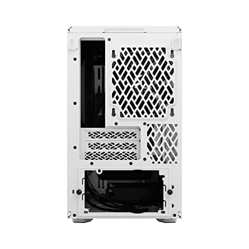 Fractal Design Meshify 2 Nano Mini-ITX Tower White with Tempered Glass Side Panel and USB 3.2 Gen 2 Type-C USB 3.2 Gen 1 Type-A image